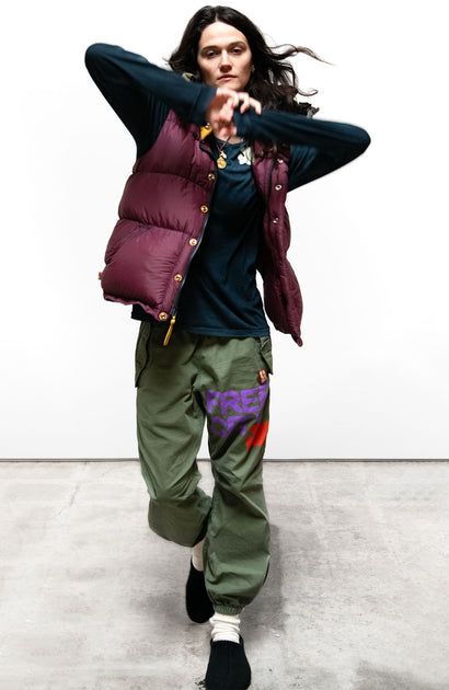 【HI FI FNK】Evi Cation Snap Pants HI FI FNK】Evi Cation Snap Pants Huk Mens Next Level Pant