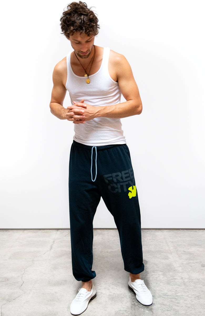 les six mega comfy pants スウェットパンツ　24aw スウェットパンツ ジョガーパンツ