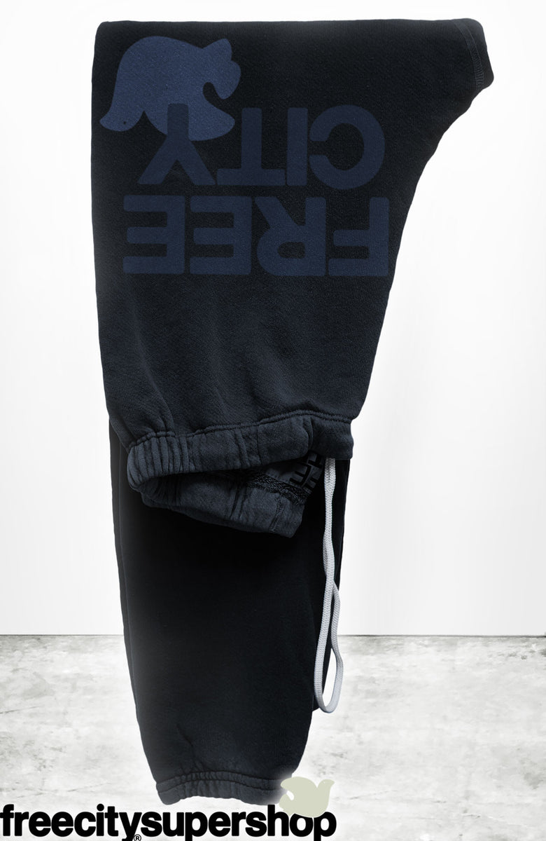 SUPERFLUFF LUX OG sweatpant - squids blue – FREECITYsupershop