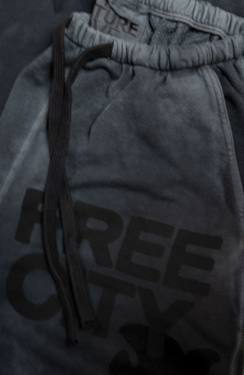 FREECITYlarge Sunfades Pocket Sweatpant Surplus Green Cream main image 1