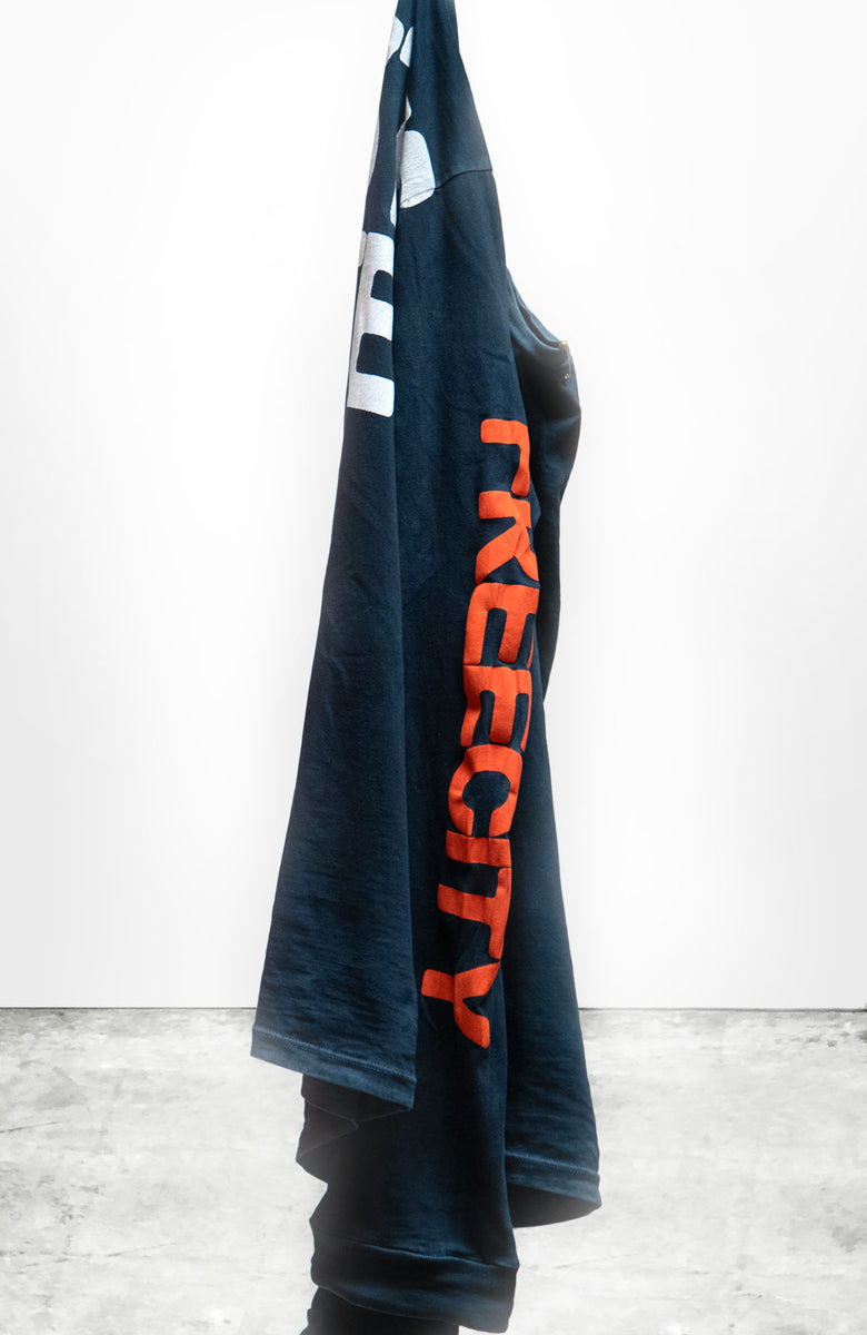 ARTISTSWANTED SUPERVINTAGE longsleeve t. - deepspace sunfade