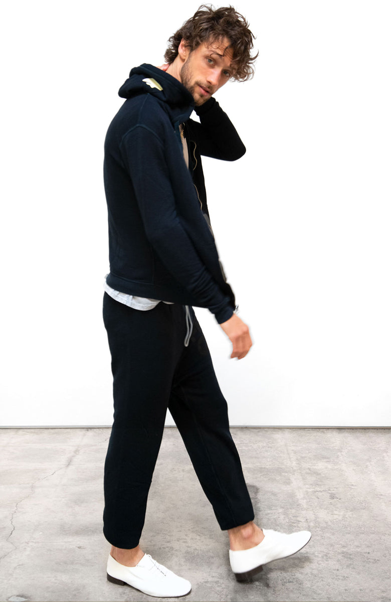 SUPERFLUFF LUX zip hoodie - deepspace/cream – FREECITYsupershop