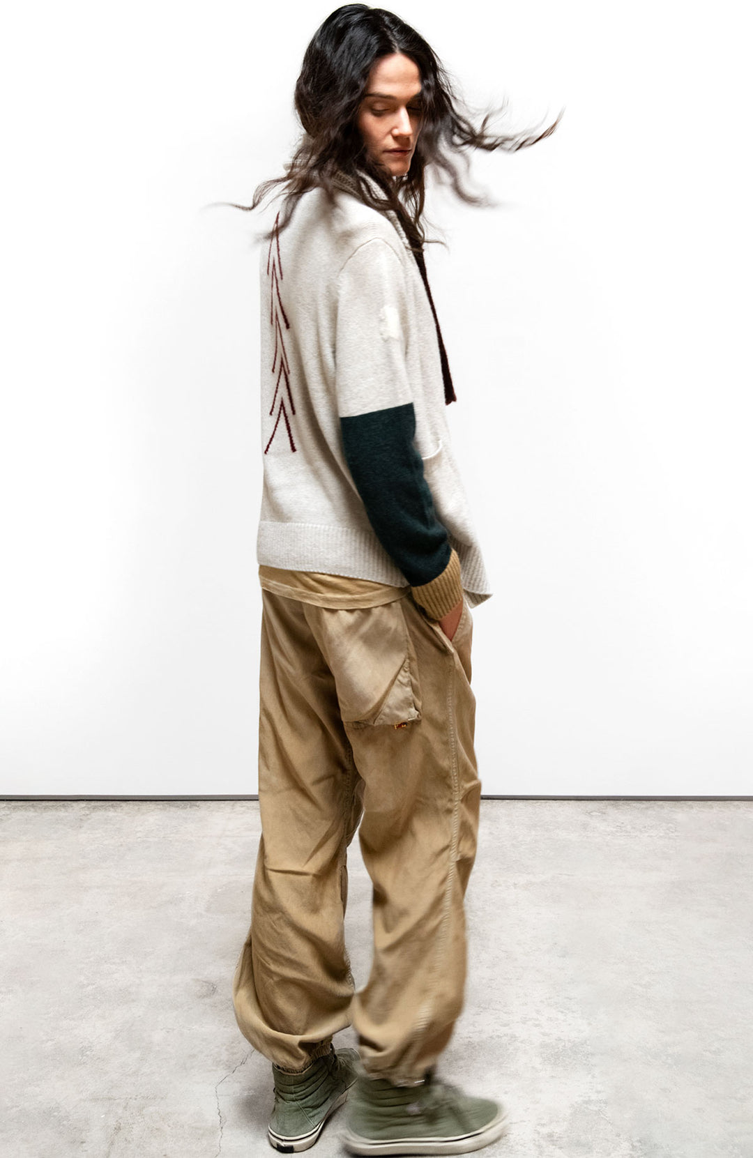 FLAP/SNAP FREECITY MATTE/SATIN AIRJUMP pant - goldendirt