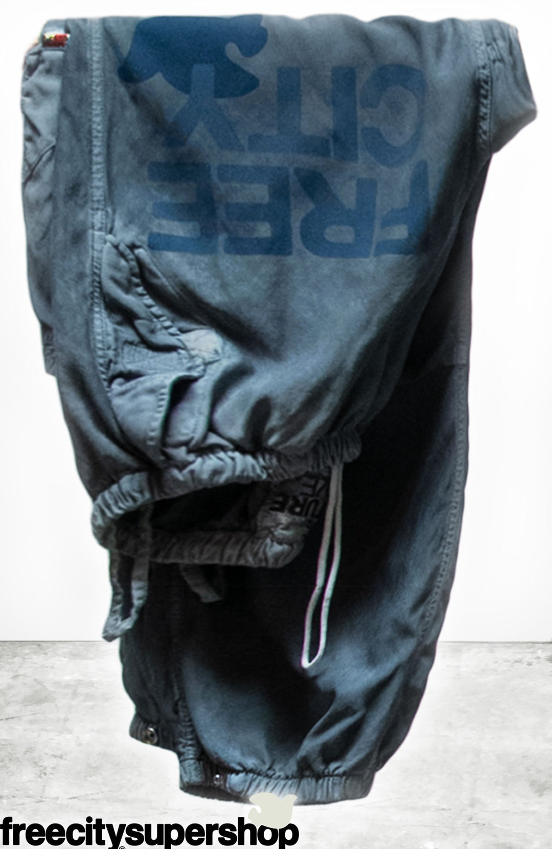 FLAP/SNAP FREECITY MATTE/SATIN AIRJUMP pant - ash – FREECITYsupershop