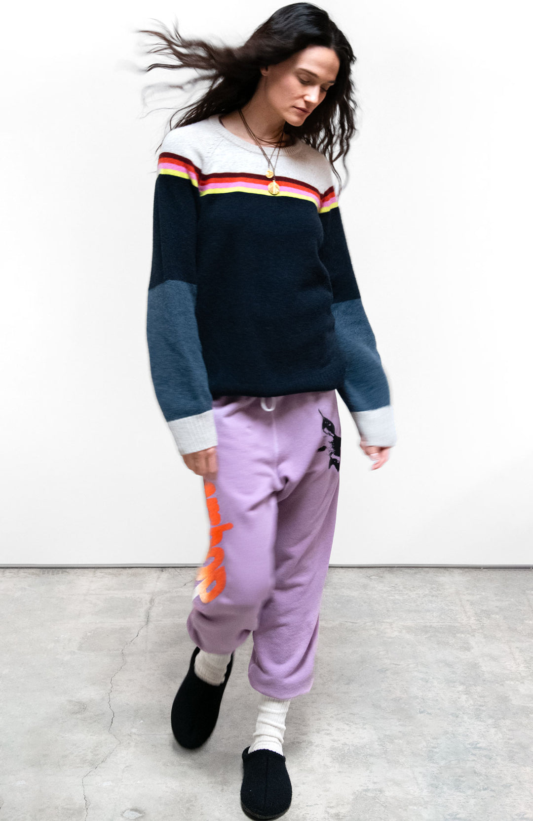 SUPERSHOP SPARROW SUPERVINTAGE YUMM OG sweatpant - pinkmilk powder