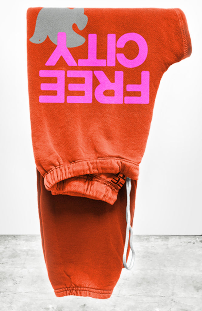 FREECITY Large Logo Sweatpants