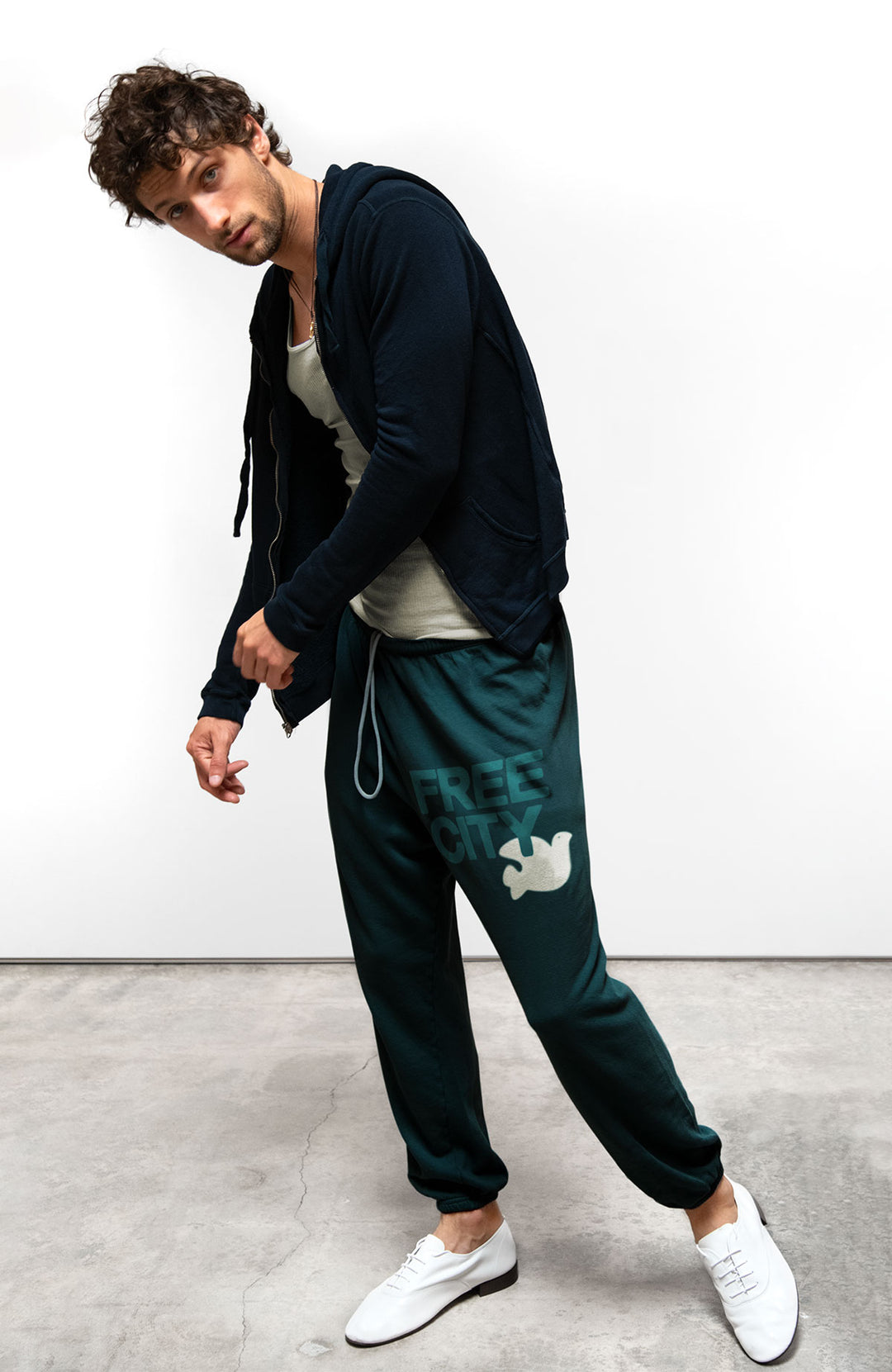 FREECITY sweatpant - greenshrooms – FREECITYsupershop