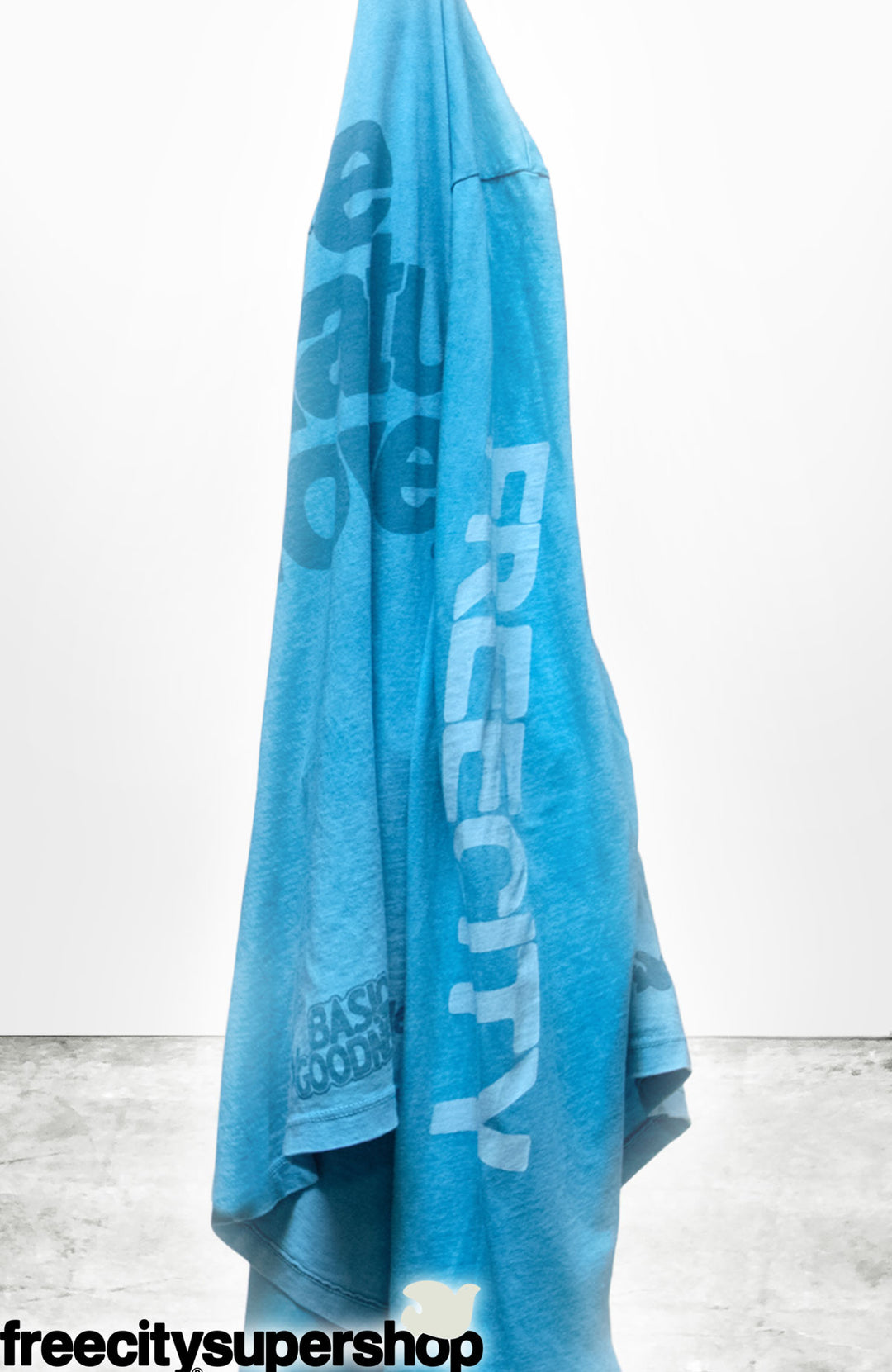 LIFENATURELOVE BASICgoodness SUPERVINTAGE longsleeve T - bluepool 