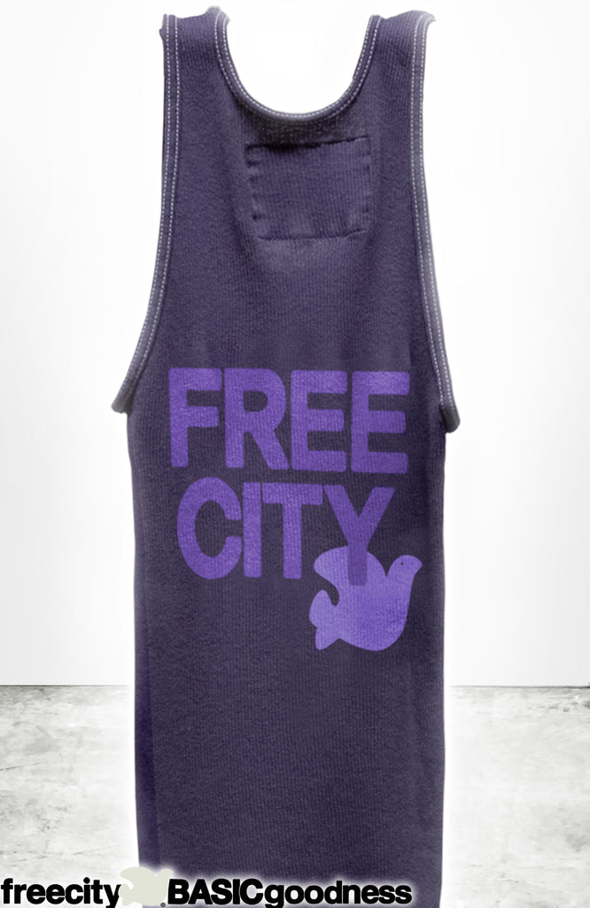 FREECITY RTU/1999 SUPERVINTAGE TANK - purplebushes – FREECITYsupershop