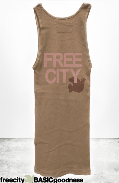 FREECITY RTU/1999 SUPERVINTAGE TANK - bronzer – FREECITYsupershop