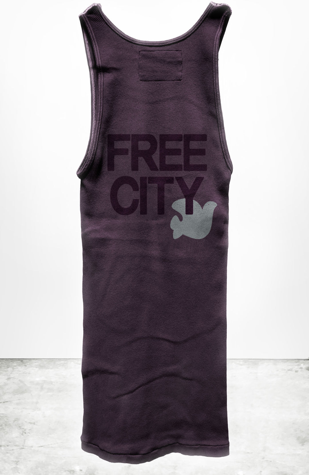 レア　FREECITY ノースリーブ　2枚セット　　　 フリーシティ FCTTNK020_purpleshrooms_1_1080