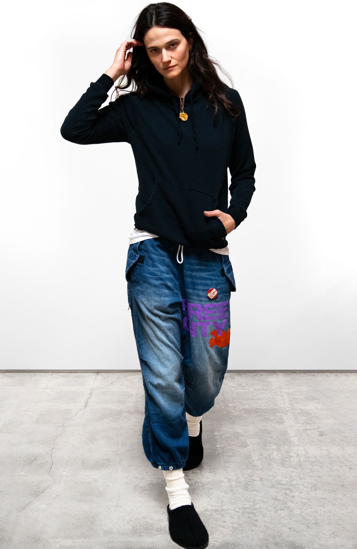 【SCENERITY】Block Overfit Sweatshirt SCENERITY】Block Overfit Sweatshirt