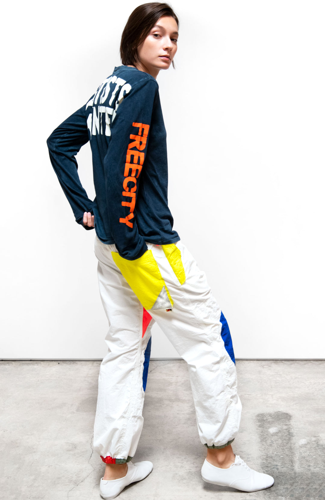 ARTISTSWANTED SUPERVINTAGE longsleeve t. - deepspace sunfade